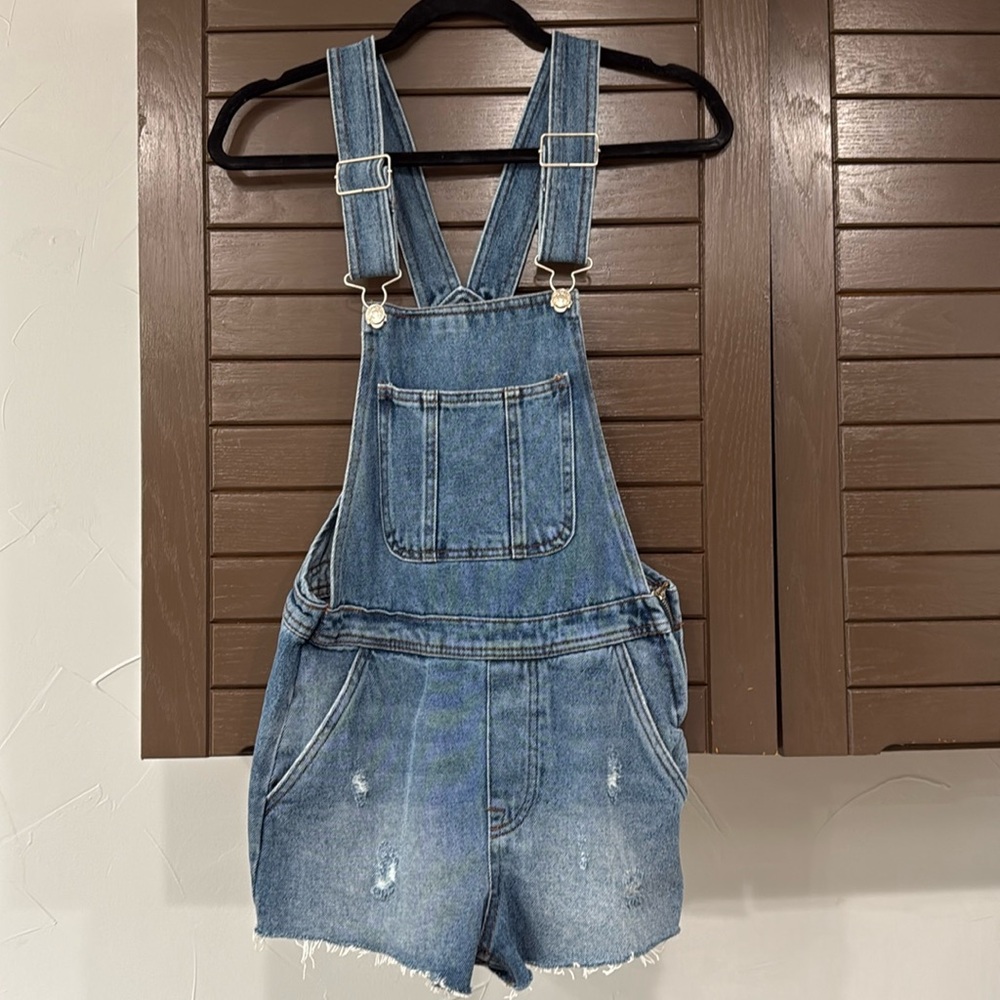 Denim and Co. overalls